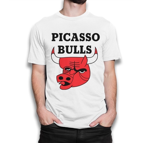 Other - Picasso Bulls Funny Tshirt 100 Cotton Unisex Tshirt Gift For Fan